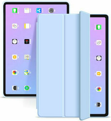 Tri-Fold Klappdeckel Synthetisches Leder / Silikon Sky Blue (iPad Air 2020/2022)