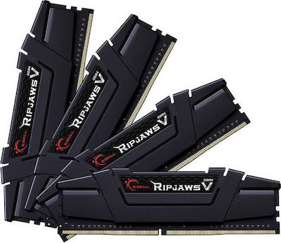 G.Skill Ripjaws V 128GB DDR4 RAM with 4 Modules (4x32GB) and 3600 Speed for Desktop