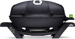 Napoleon TravelQ With Legs 2200W Electric Grill Aluminium with Lid and Adjustable Thermostat 14.5x21.25cm