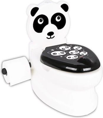 Pilsan Γιο Γιο Λεκάνη Panda με Μουσική, Ήχους & Καπάκι Μαύρο έως 25kg