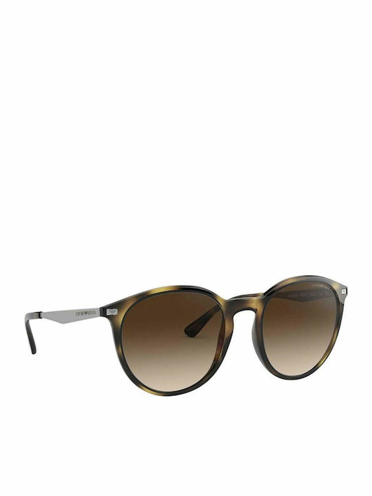 Emporio Armani Sunglasses with Brown Tartaruga Plastic Frame and Brown Gradient Lens EA4148 508913