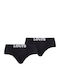 Levi's Men's Slips Black 2Pack