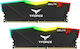 TeamGroup T-Force Delta RGB 16GB DDR4 RAM με 2 Modules (2x8GB) και Ταχύτητα 3600 για Desktop