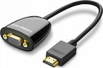 Ugreen Convertor HDMI masculin în VGA feminin 1buc (40253)