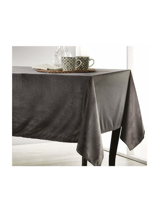 Whitegg Ζ022 Polyester Tablecloth 04 Anthracite 140x220cm