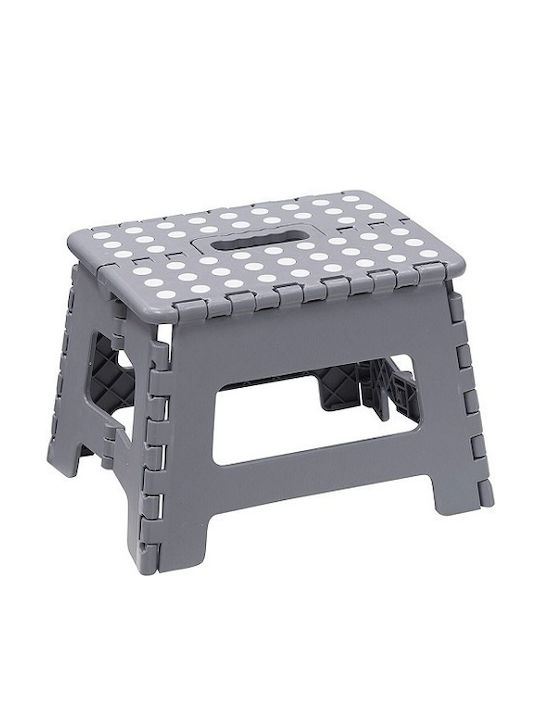 Plastic Stool Outdoor E-1326 Γκρι 1pcs 30x25x22cm g