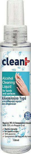 Auto Gs Clean+ By Feral Dezinfectant Spray De Mâini 100ml Natural