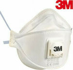 3M Aura 9322+ NR D Disposable Protective Mask FFP2 with Valve White 10pcs