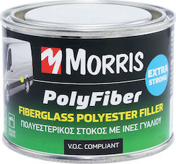 Morris General-Purpose Putty Filler Polyester με Ίνες Γυαλιού Brown 250gr 010-