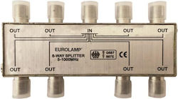 Eurolamp TV F 1/8 Splitter Satellite 147-10124