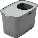 Pet Camelot Cat Toilet Top Cat Closed in Gray Color L59xW39xH38cm