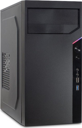 Inter-Tech IT-6505 Reto Micro Tower Computer Case Black