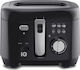 IQ Deep Fryer with Removable Basket 2.5lt Black