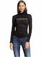 Devergo Women's Blouse Long Sleeve Black 2D20FW4547LS0105