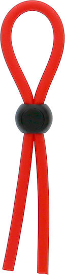Dream Toys Stretchy Thick Lasso Cock Ring Red