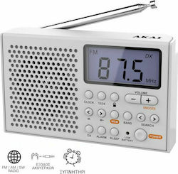 Akai Proffesional AWBR-305 Tragbares Radio Silber