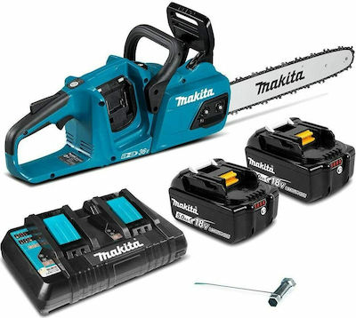 Makita Αλυσοπρίονο Μπαταρίας Brushless 36V 5.4kg με Λάμα 35cm