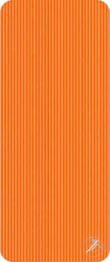Trendy Sport Profi Gym Professional Exercise Mat Orange (140x60x1cm)
