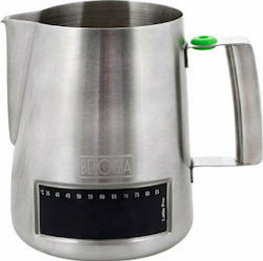 Belogia Milk Pitcher 1000ml Inox and Built-in Thermometer