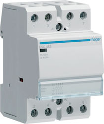 Hager Ρελέ Ισχύος 4x63A 230V