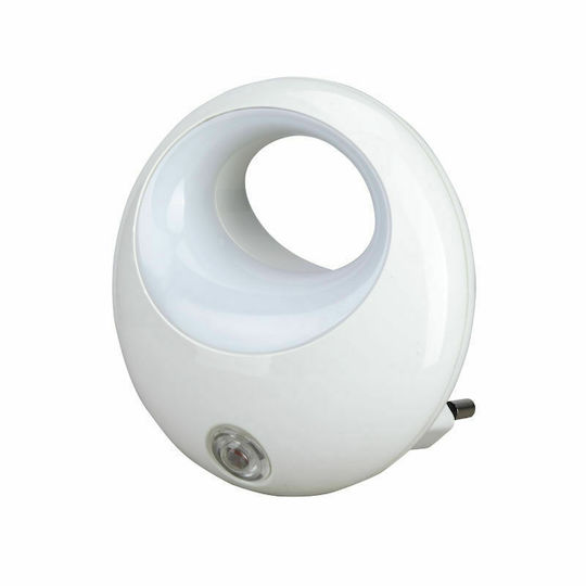 Ideal Lux LED Φωτιστικό Νυκτός Πρίζας με Φωτοκύτταρο Sunfos XYD594