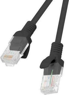 Lanberg U/UTP Cat.5e Ethernet Network Cable 5m Black 1pcs