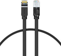 Baseus PCWL-B01 U/UTP Cat.6 Καλώδιο Ethernet 1m Μαύρο