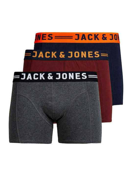 Jack & Jones Ανδρικά Μποξεράκια 3Pack