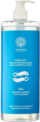 Garden Hand Gel Ήπιη Αντισηπτική Δράση Dezinfectant Gel Pentru mâini cu pompă 1000ml Musk