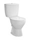 Piccadilly F6106H Floor-Standing Toilet and Flush White