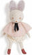 Moulin Roty Animal Soft Toy Brume The Mouse Bunny made of Fabric for 0++ Months
