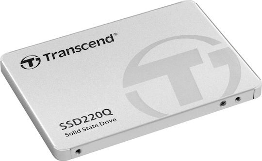 Transcend SSD220Q 2TB 2.5インチ Transcend SSD220Q 2TB Tip 2.5'' Cu Conexiune SATA III TS2TSSD220Q