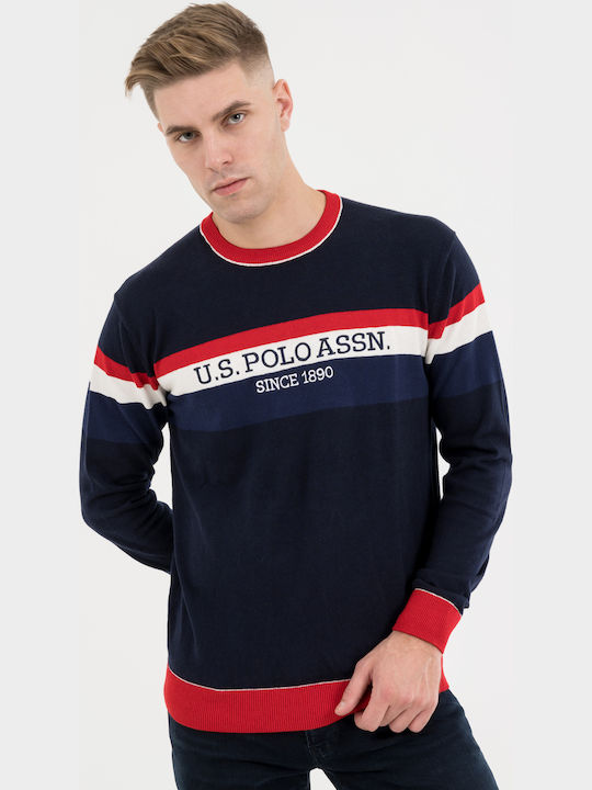 U.S. Polo Assn. Men's Long Sleeve Sweater Navy Blue