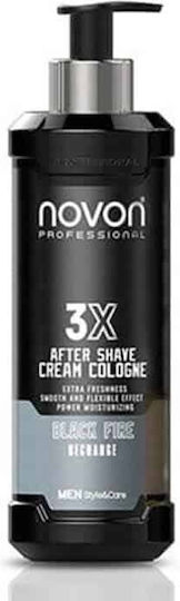 3X Schwarze Feuer Aftershave Creme Köln 400ml