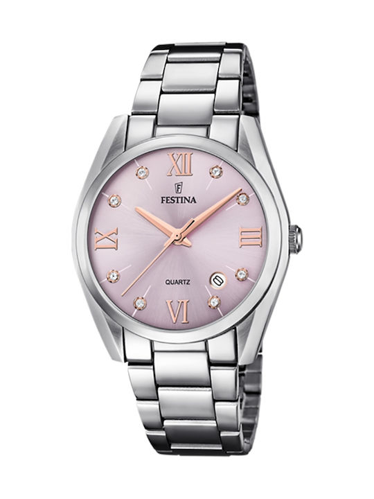 Festina Women's Watch with Silver Metal Bracelet