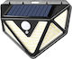 Wall Mounted Solar Light 3W 1200lm with Motion Sensor IP64 9.6cmx12.4cmx4.8cmcm