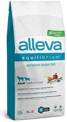 Diusapet Alleva Equilibrium Sensitive 12kg Ξηρά Τροφή για Ενήλικους Σκύλους Μεσαίων & Μεγαλόσωμων Φυλών με Ψάρια