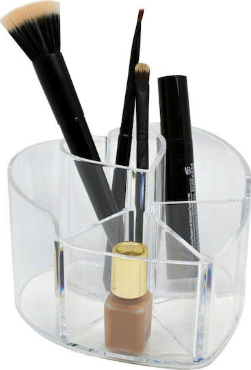 Ankor Organizer für Schubladen mit 5 Fächern Transparent 14,2x13,8x9,4cm