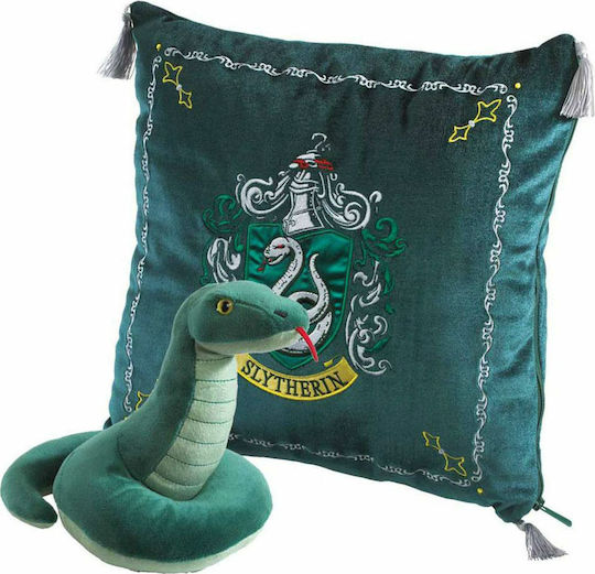 The Noble Collection Λούτρινο Harry Potter με Μαξιλάρι Μασκότ Slytherin (Harry Potter) 34 εκ.