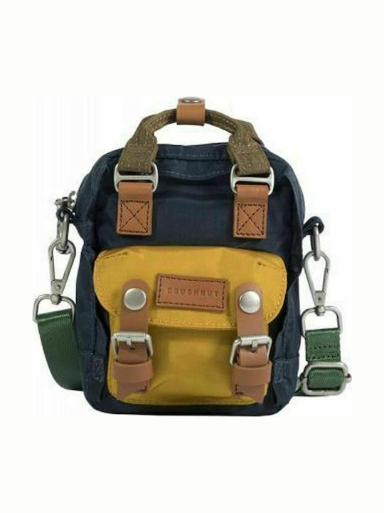 Macaroon Tiny Glossy Men's Bag Shoulder / Crossbody Blue