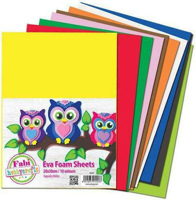 Fabi Foam Paper No2 Block 10 Sheets 20x30cm