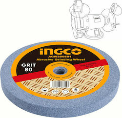 Ingco AGW200801 Πέτρα Λείανσης Δίδυμου Τροχού P80 200mm