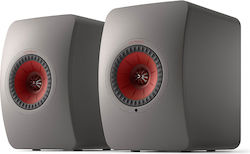 Kef LS50 Wireless II Home Entertainment Active Speaker 2 No of Drivers Wi-Fi Connected and Bluetooth 760W Gray (Pair)