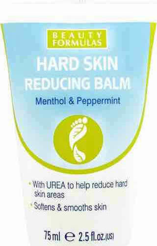 Beauty Formulas Hard Skin Reducing Balm Ενυδατικό Ποδιών με Ουρία 75ml
