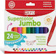 +Efo Supercolor Jumbo Маркери за рисуване Комплект 24бр