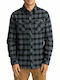 All Day Flannel Μακρυμάνικo Φανελένιο Πουκάμισο Καρό Γκρι