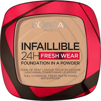 L'Oreal Paris Infaillible 24H Fresh Wear Kompaktes Make-up 140 Golden Beige 9gr