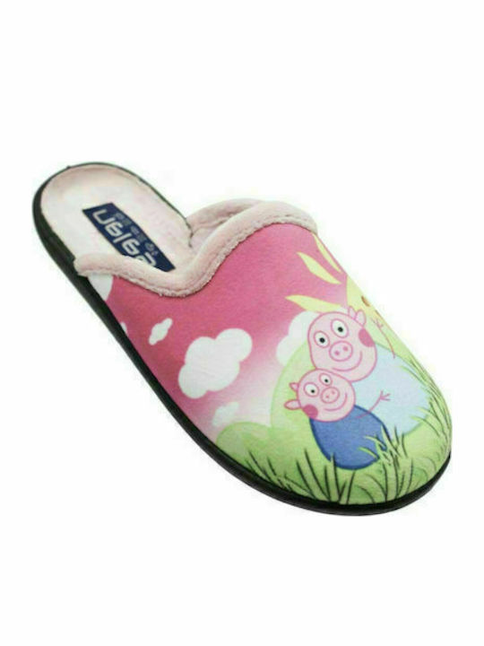 Παιδικές Παντόφλες Zak Shoes Παιδικές Παντόφλες Peppa Pig NL1424 Ρόζ