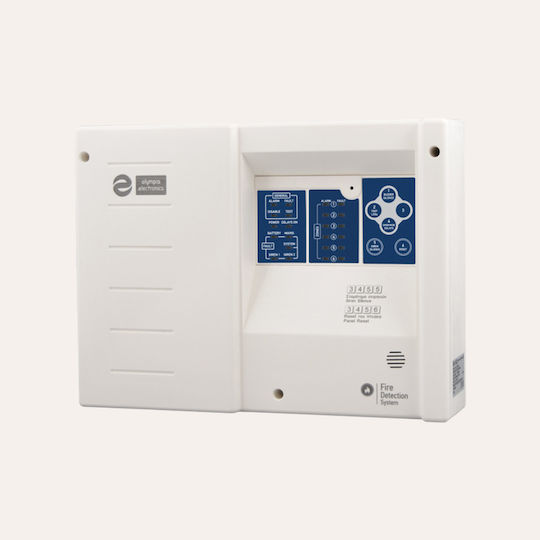 Olympia Electronics Αυτόνομος Πίνακας Πυρανίχνευσης 6 Ζωνών