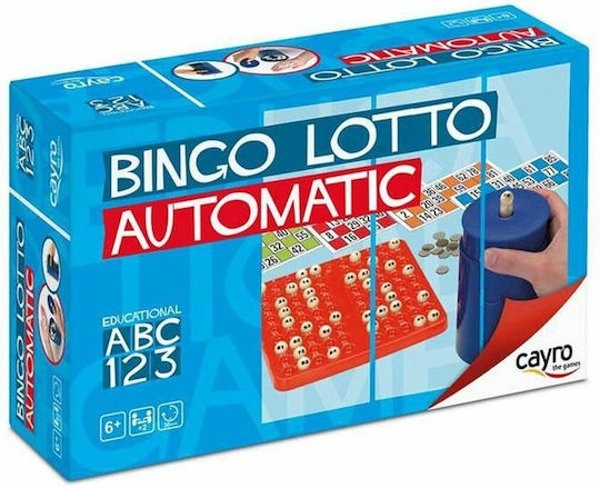 Настолна игра Bingo Lotto Αυτόματο за 2+ играчи 6+ години (EN) Cayro